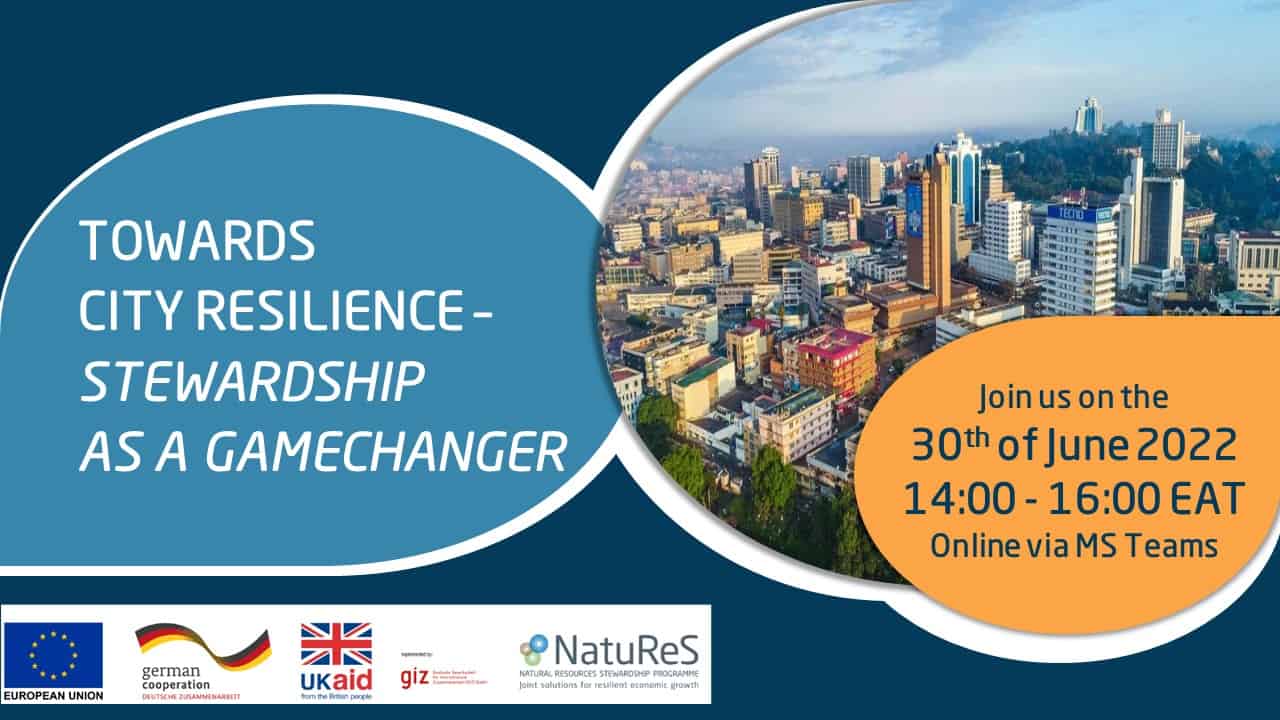 Invitation to the event “Towards Cities Resilience – Stewardship as a Gamechanger”