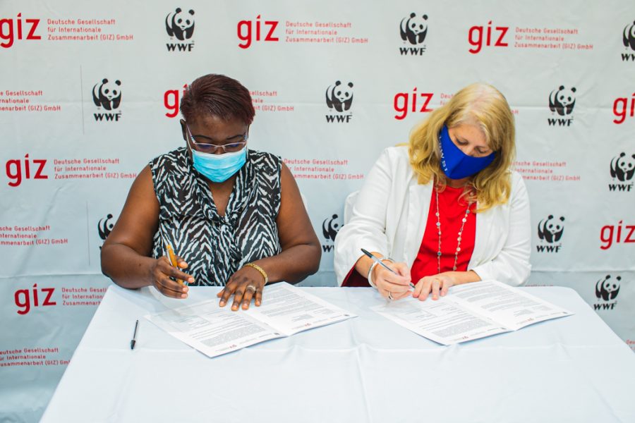 Signing of the relationship agreement between WWF and GIZ